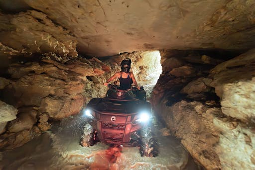 Full-day ATV and adventure park day in Mexico