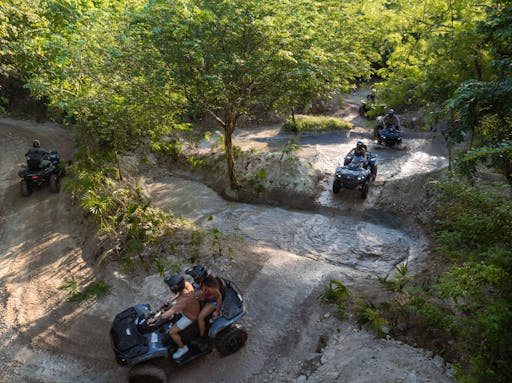 Full-day ATV and adventure park day in Mexico