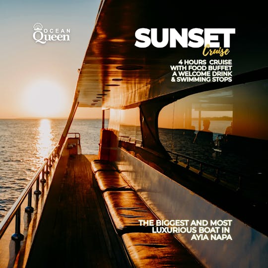 Croisière au coucher du soleil Ocean Queen à Ayia Napa