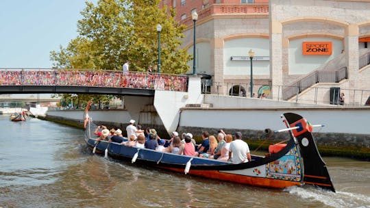 Guided boat tour through Aveiro