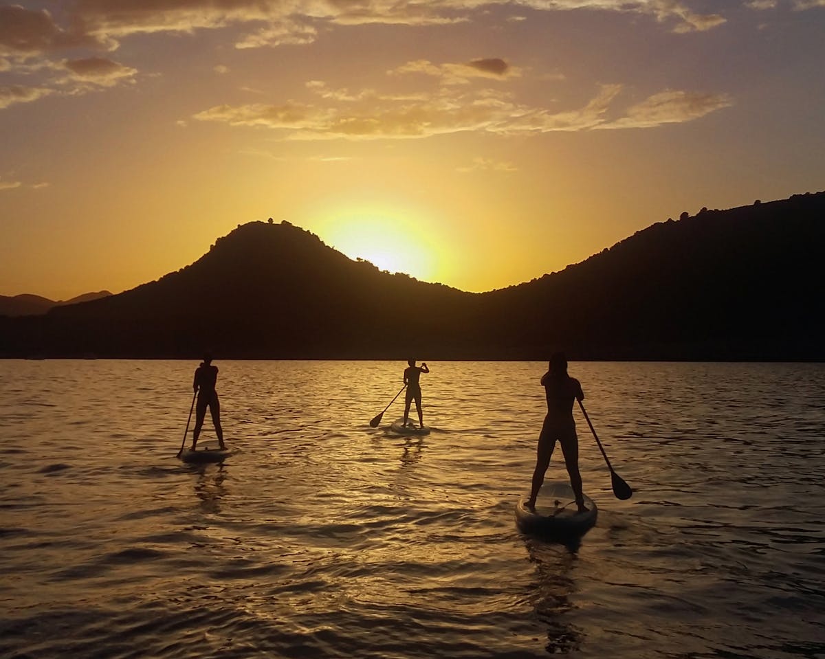 Cala Ratjada stand-up paddle zonsondergangtour