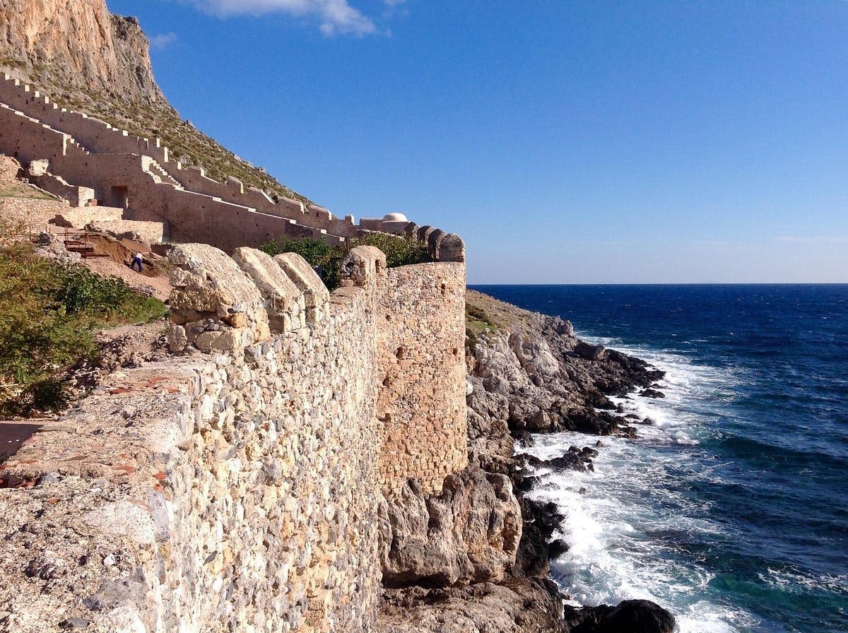 Escursione privata a Monemvasia da Atene