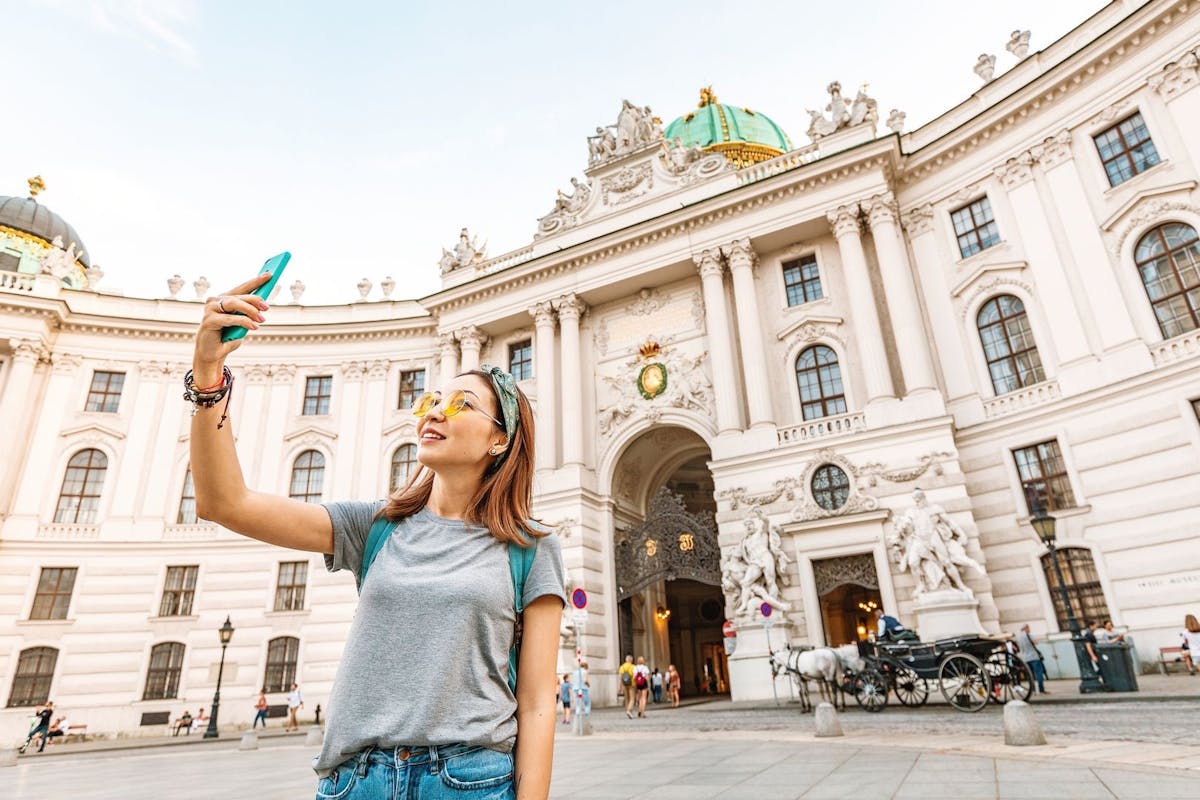 In-app audio tour of Vienna historic Hofburg District