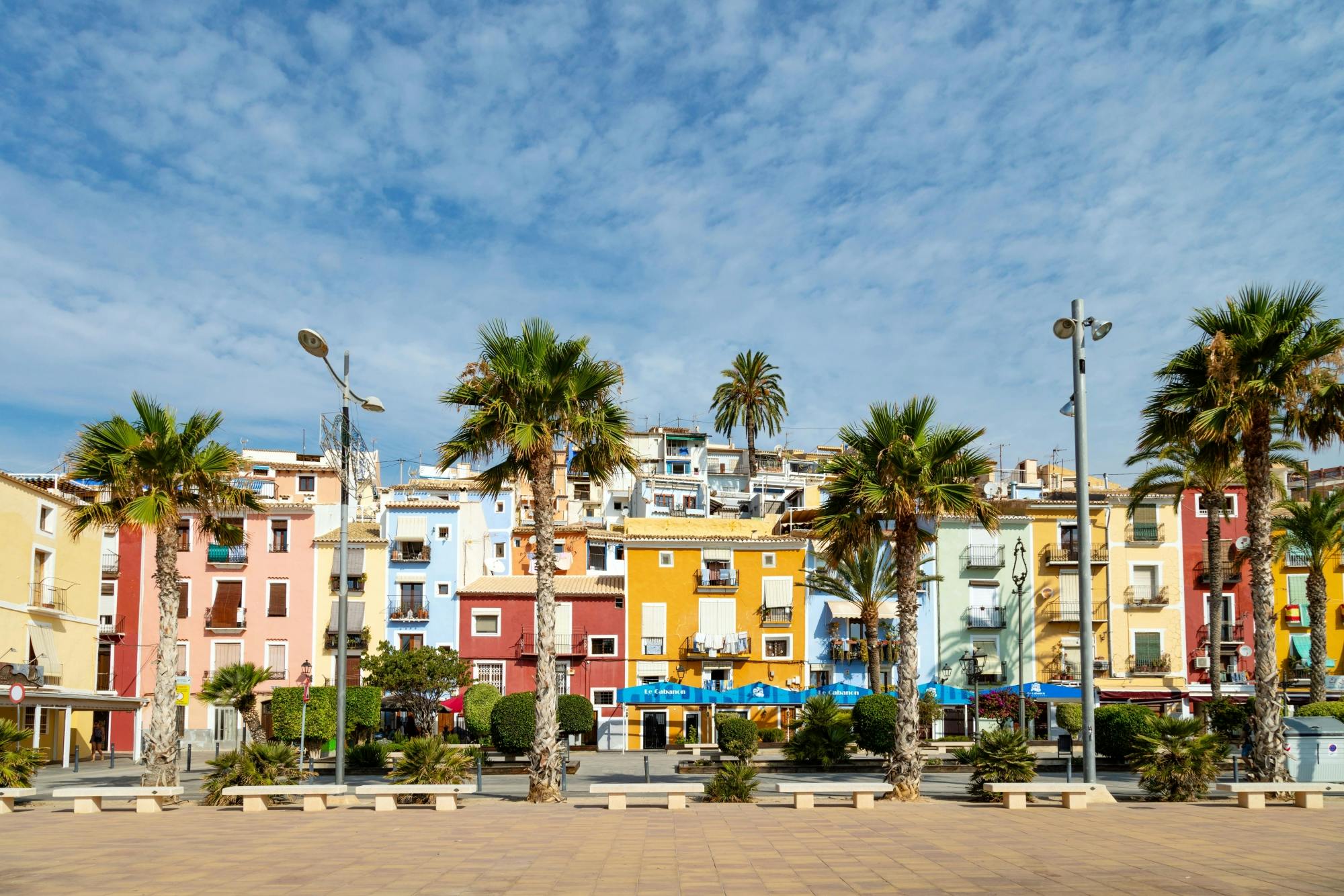 Villajoyosa seaside town trip from Benidorm