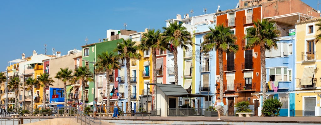 Viagem à cidade costeira de Villajoyosa saindo de Benidorm