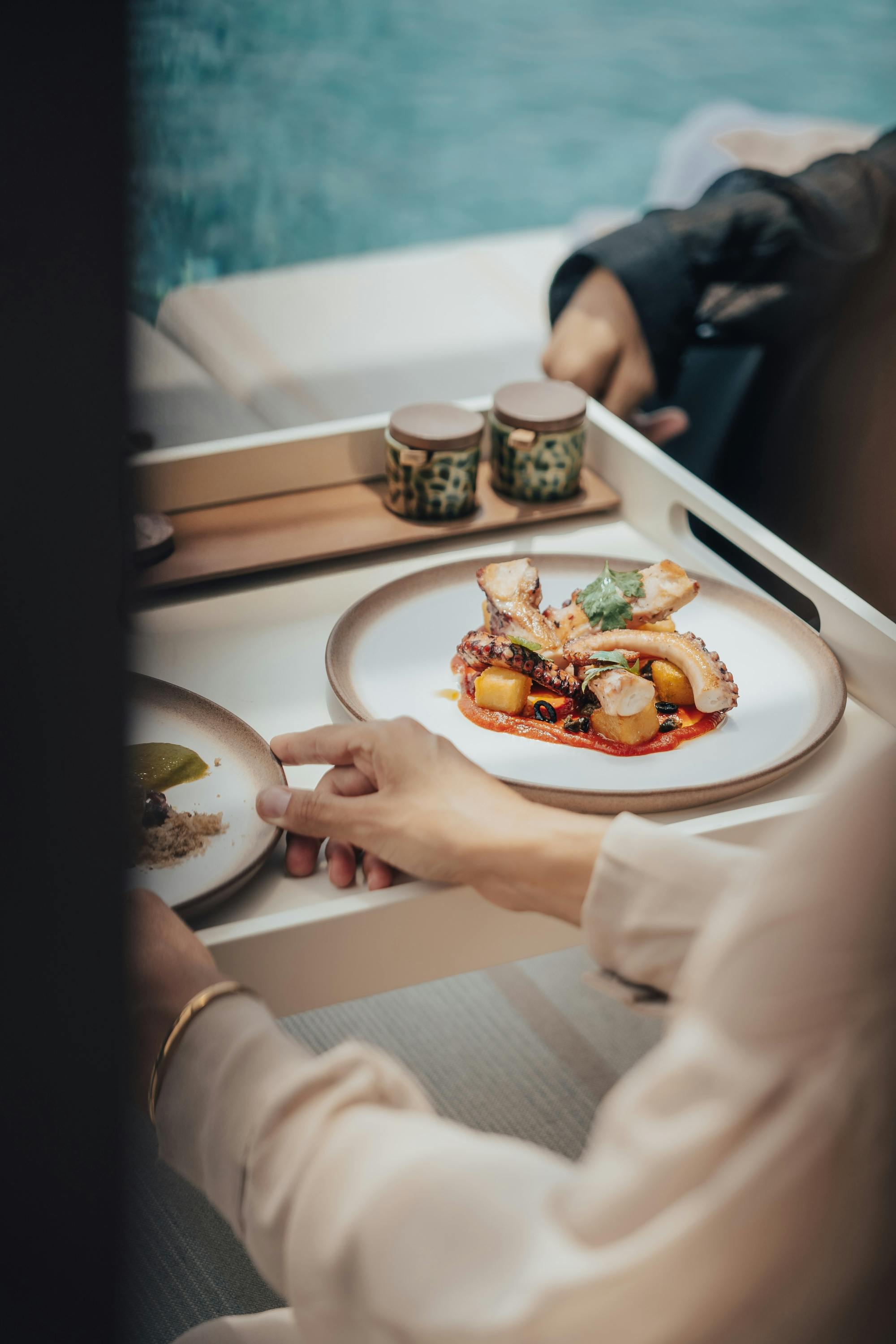 Dining experience at Beach House Regent Bali Canggu