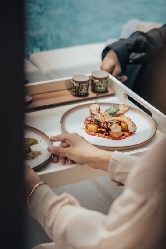 Dining experience at Beach House Regent Bali Canggu