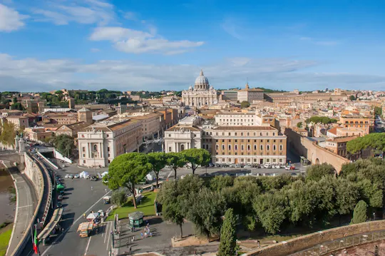 Połączony dostęp do Passetto di Borgo i Castel Sant'Angelo