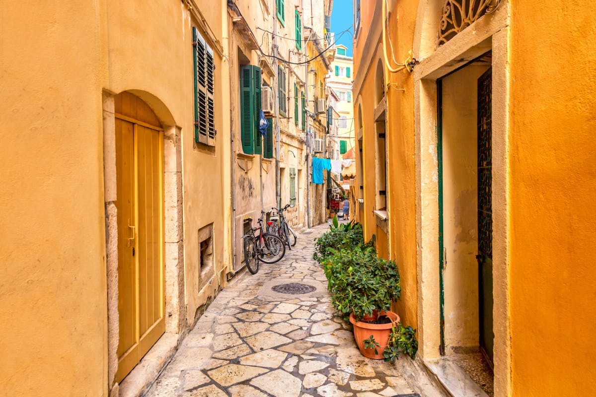 Corfu Town Transfer and Free Time