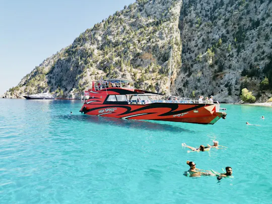 High-speed boat cruise to Symi Island and St George's Bay