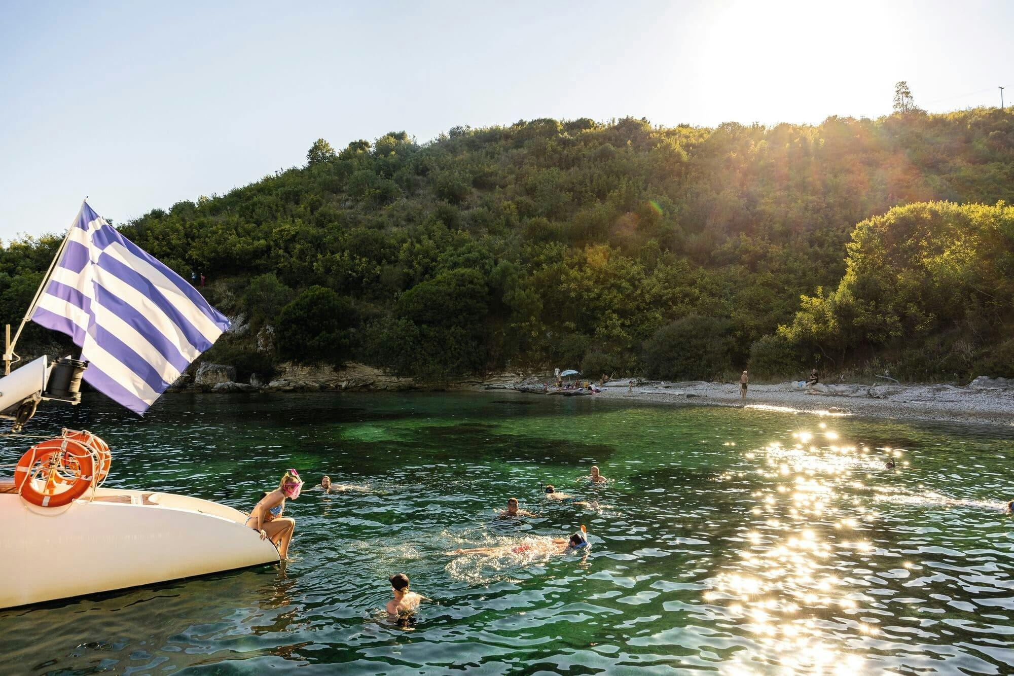Thassos Highlights Catamaran Cruise