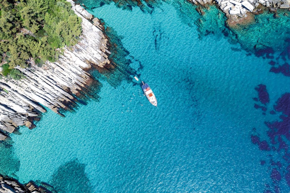 Thassos Highlights Catamaran Cruise
