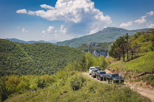 4x4 tour trough Bjelasica Mountain with tipical lunch