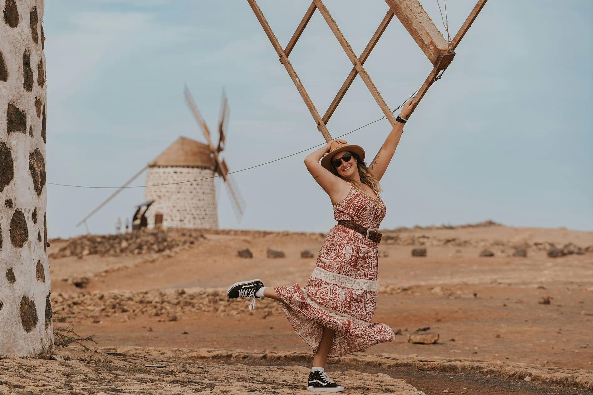 Photographic adventure of northern Fuerteventura with personal portraits