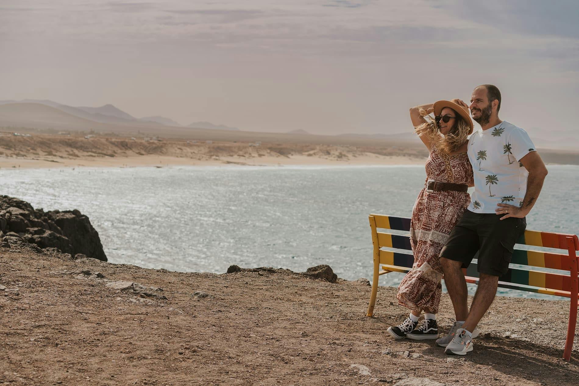 Photographic adventure of northern Fuerteventura with personal portraits