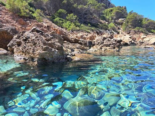 Dragonera Island kayak tour in Majorca
