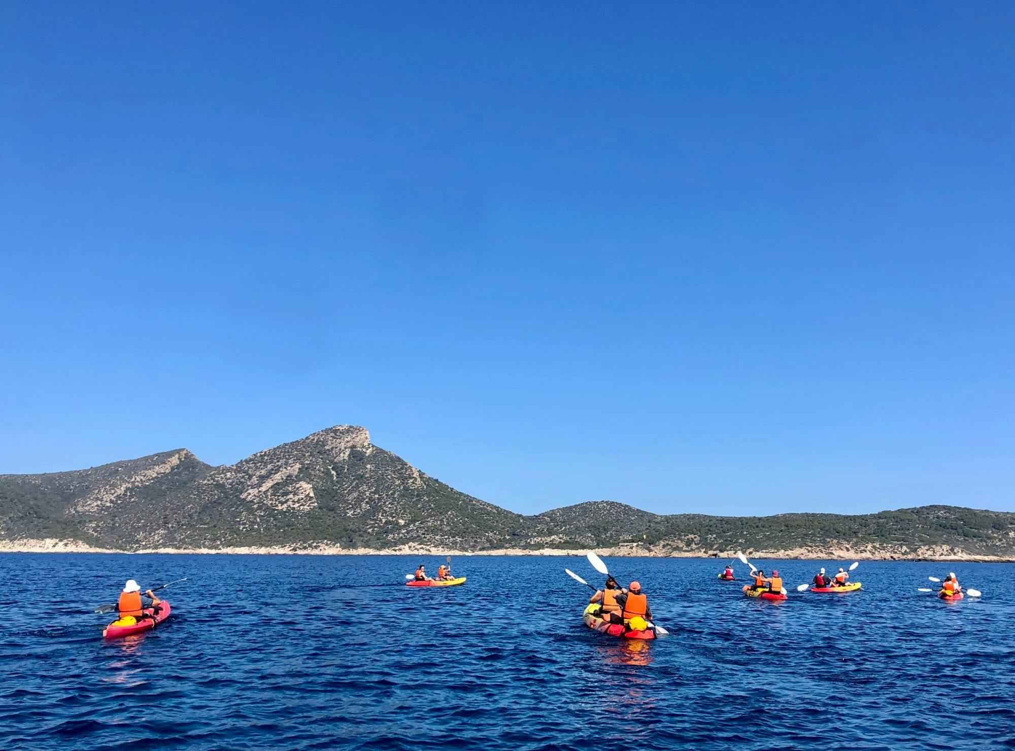 Kayak and hiking tour of Majorca’s Dragonera Island