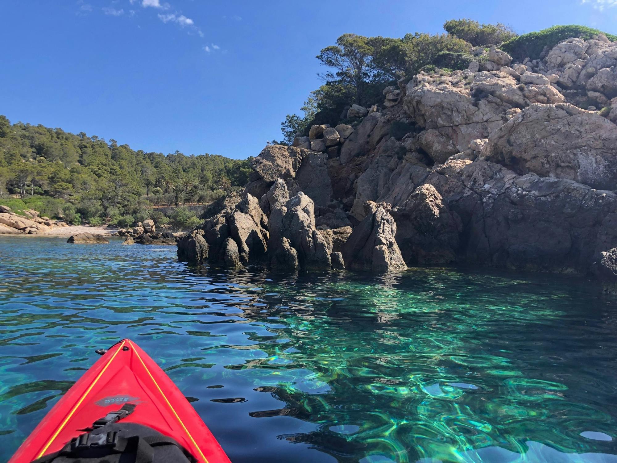 Kayak and hiking tour of Majorca’s Dragonera Island