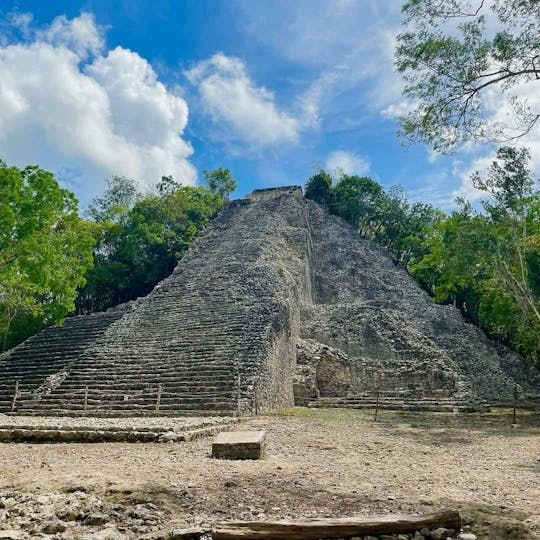 Swimming with turtles and Coba archaeological site tour