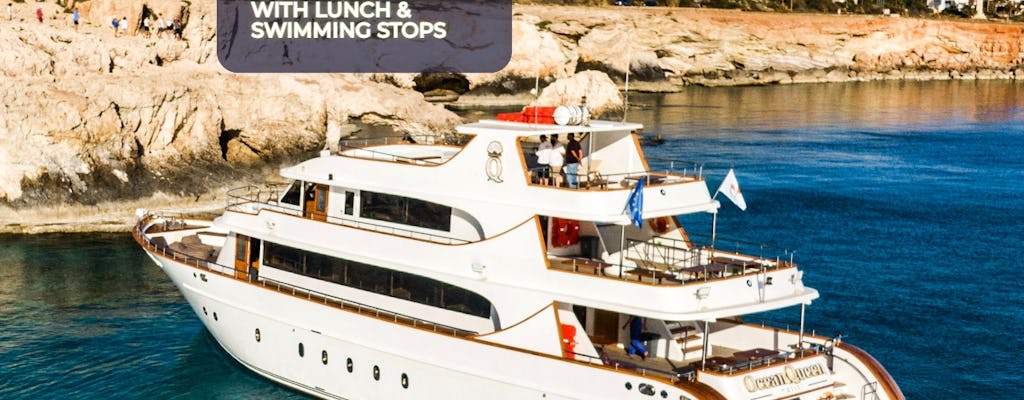 Luxury Ocean Queen half-day Cruise with Lunch in Ayia Napa