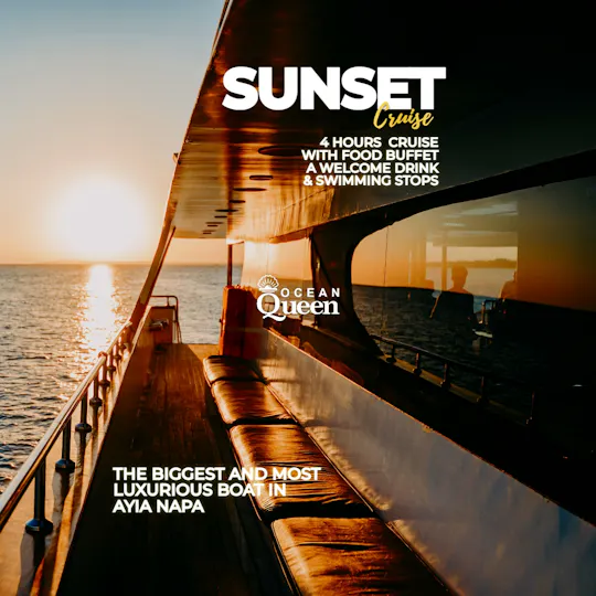 Crociera al tramonto Ocean Queen a Ayia Napa