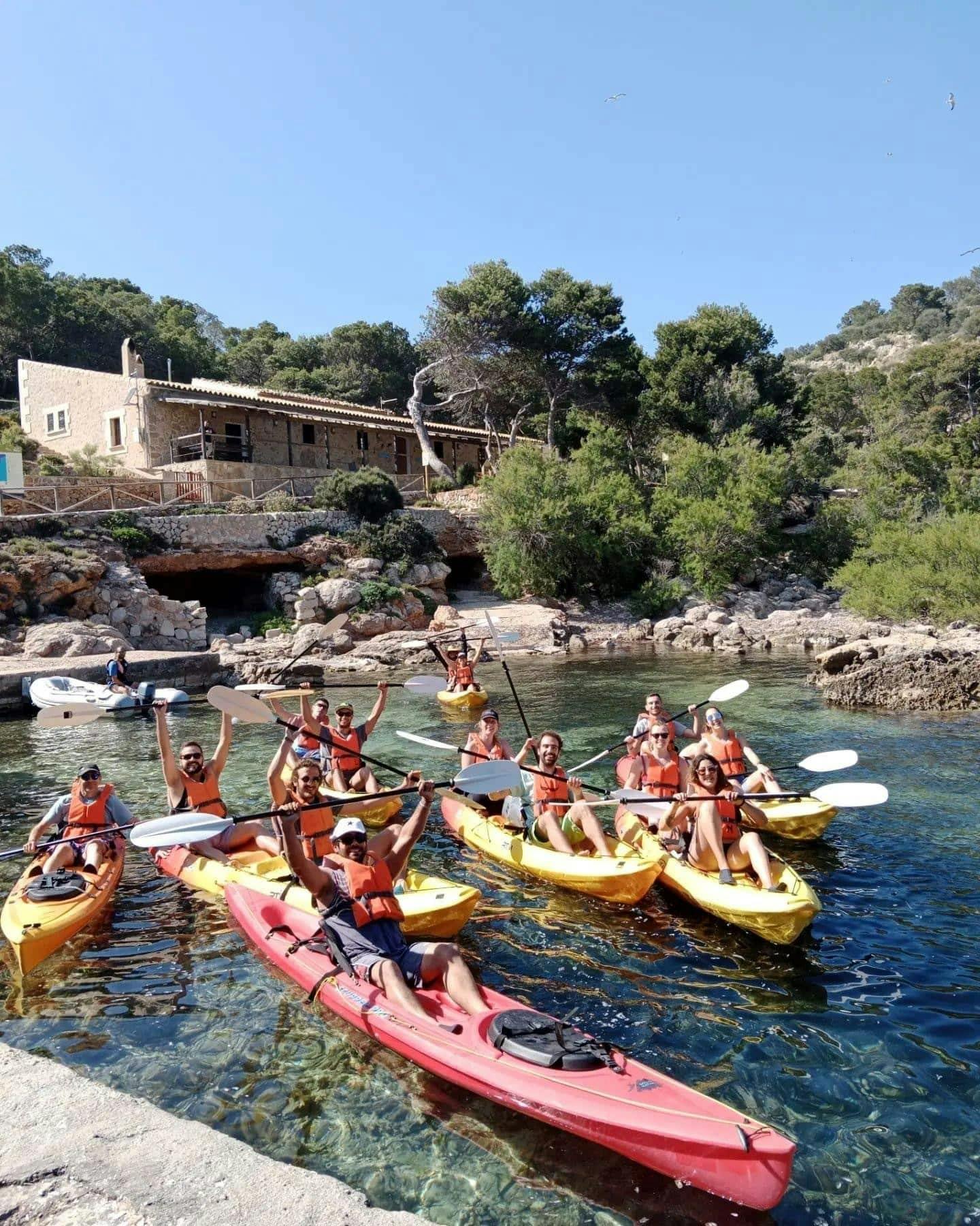 Kayak and hiking tour of Majorca’s Dragonera Island