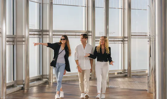 Burj Khalifa levels 124 and 125 tickets with souvenir