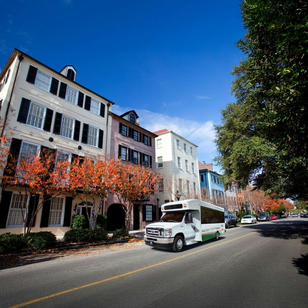 Tour della città vecchia di Charleston in tram con una guida