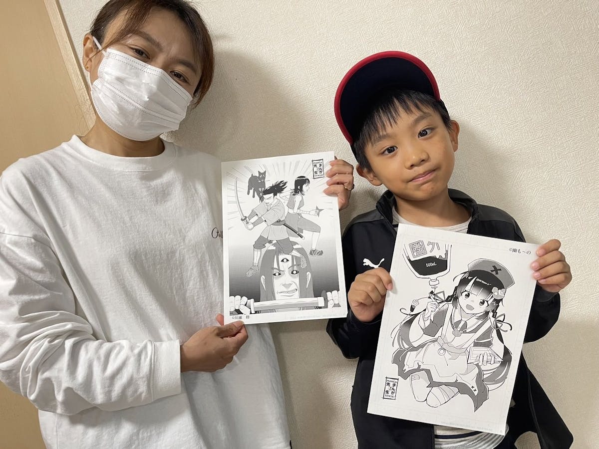 Laboratorio di arte manga in una casa tradizionale di Tokyo