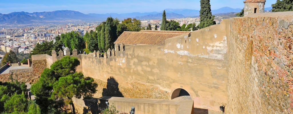 Malaga walking tour with Gibralfaro Castle and Alcazaba visits