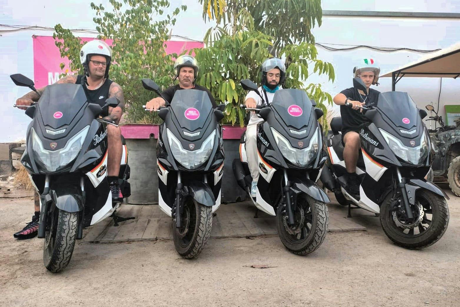 Maxi-Scooter auf Gran Canaria