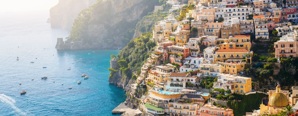 Amalfi Coast and Pompeii shared guided tour from Naples