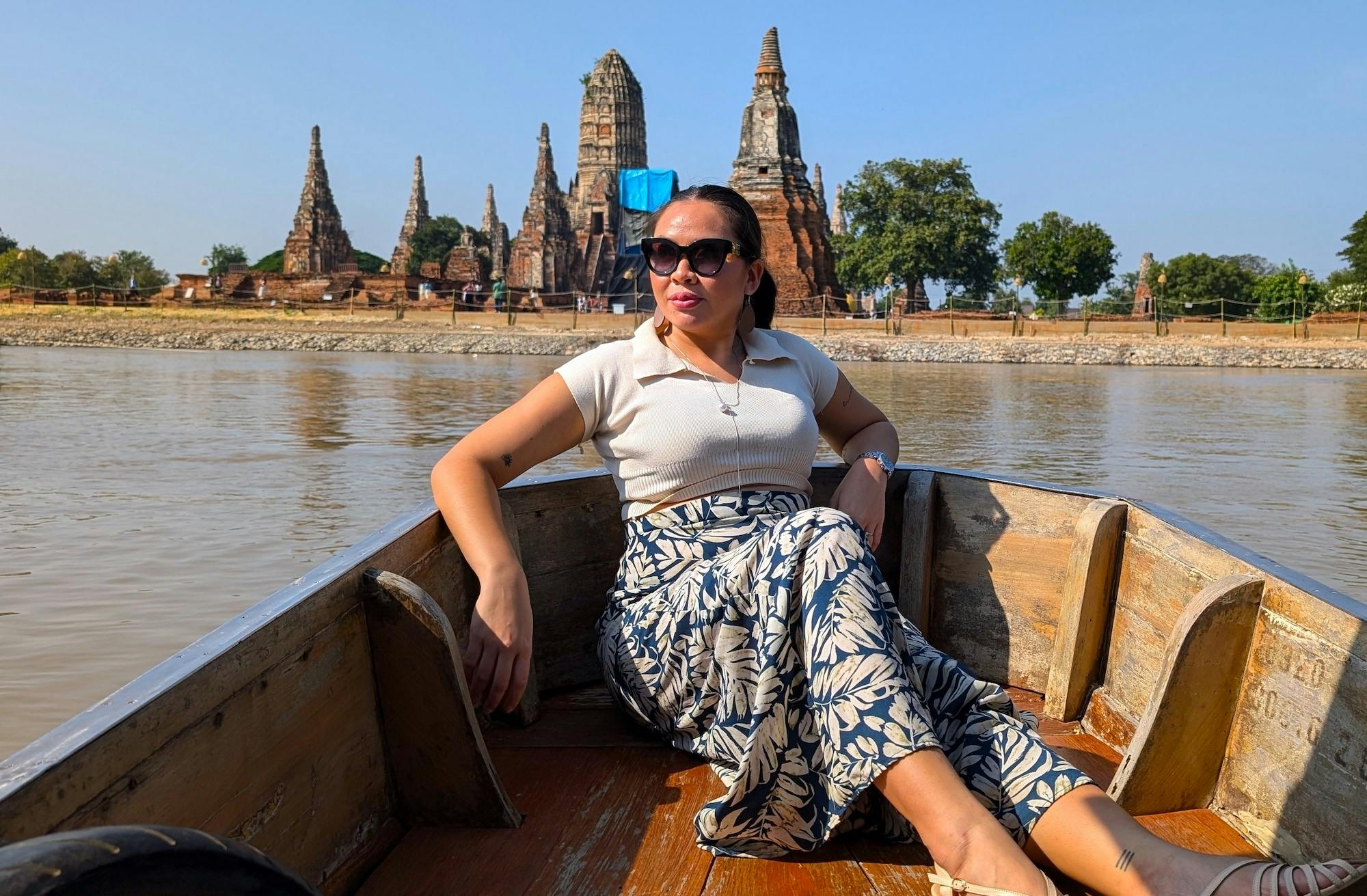 Bangkok Day Trip to Ayutthaya with Private Boat Tour