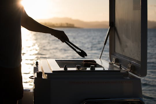 Location de bateau ponton BBQ