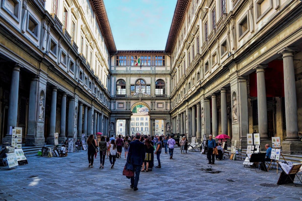 Tour privato a piedi degli Uffizi e della Galleria dell'Accademia di Firenze