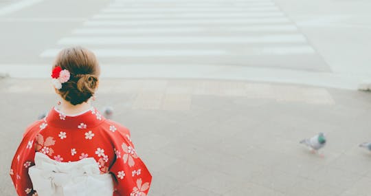 Experiência autêntica de cultura quimono em Tóquio