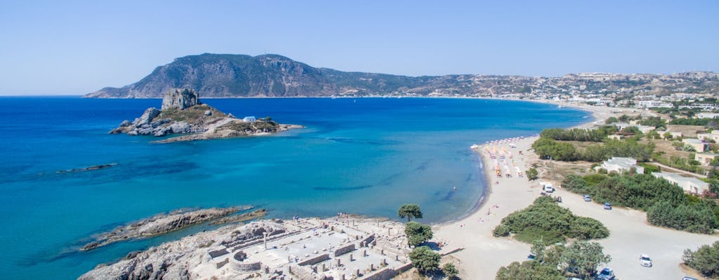 Guided tour of Kos Town, Asclepeion and Zia with wine-tasting