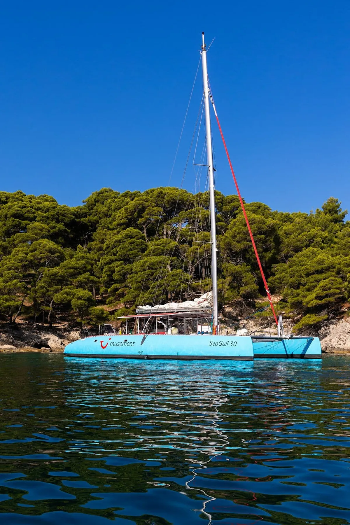 Best of the Elaphites Catamaran Cruise with Drinks