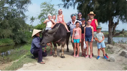 Esperienza nella campagna e nel villaggio di pescatori di Hoi An
