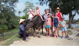 Experiência no campo e na vila de pescadores de Hoi An