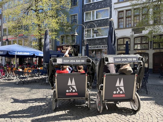 Rickshaw City tour through Cologne