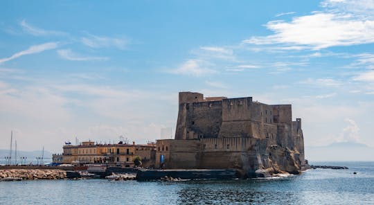 Naples coastline cruise with historic sightseeing and swimming break