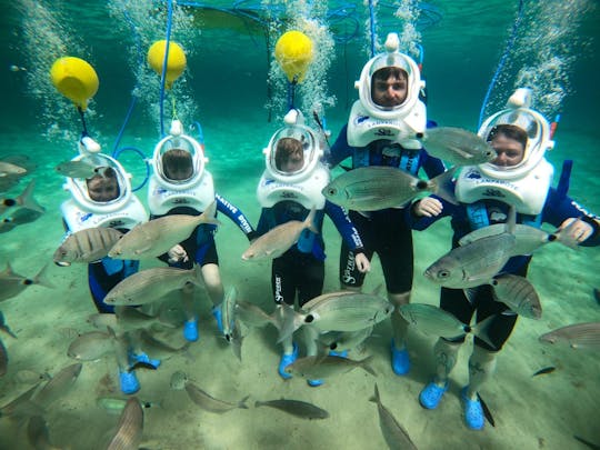 Expérience de marche sur les fonds marins à Lanzarote avec Sea Trek