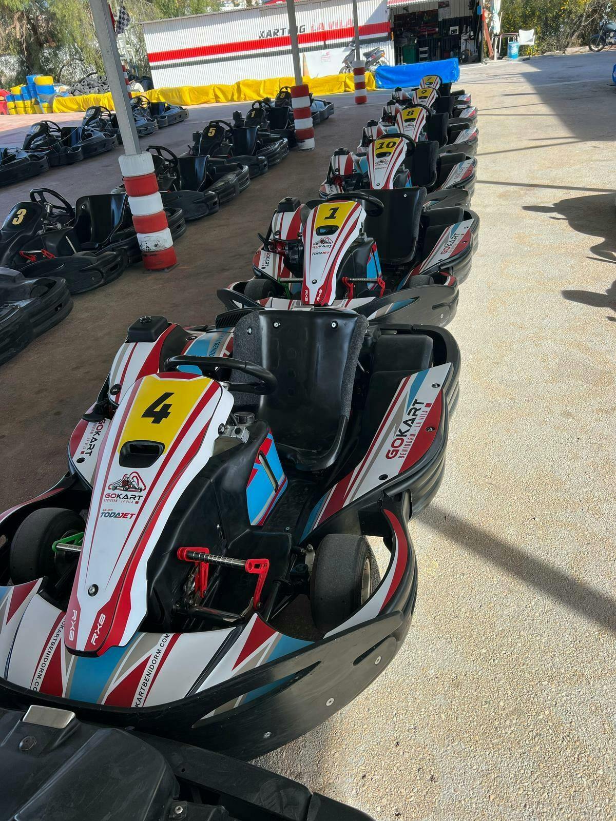 Karting experience in Benidorm
