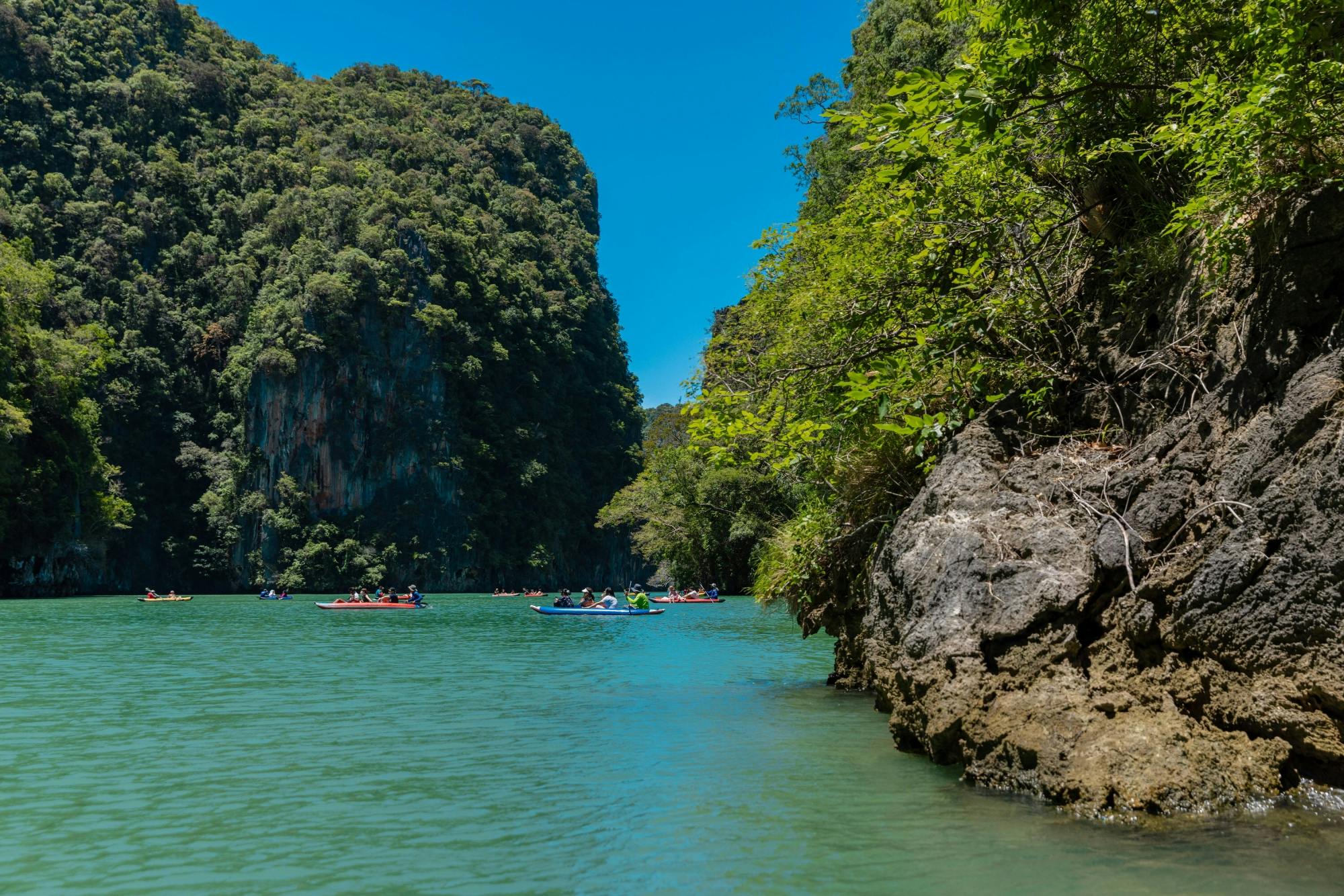 Full-day boat tour to Naka Island and James Bond Island