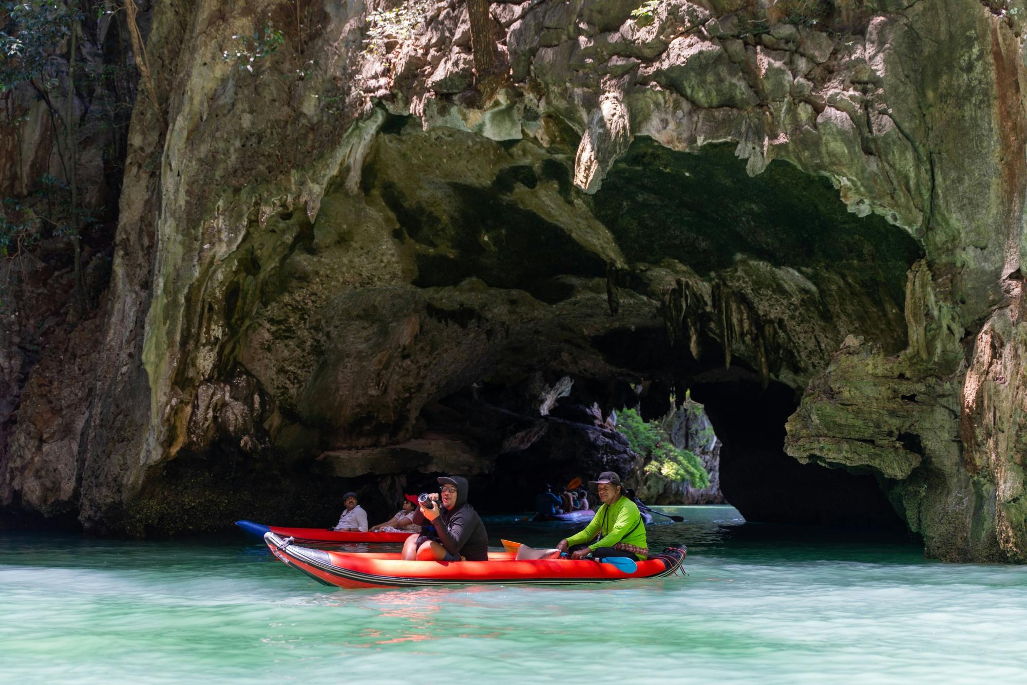 Full-day boat tour to Naka Island and James Bond Island