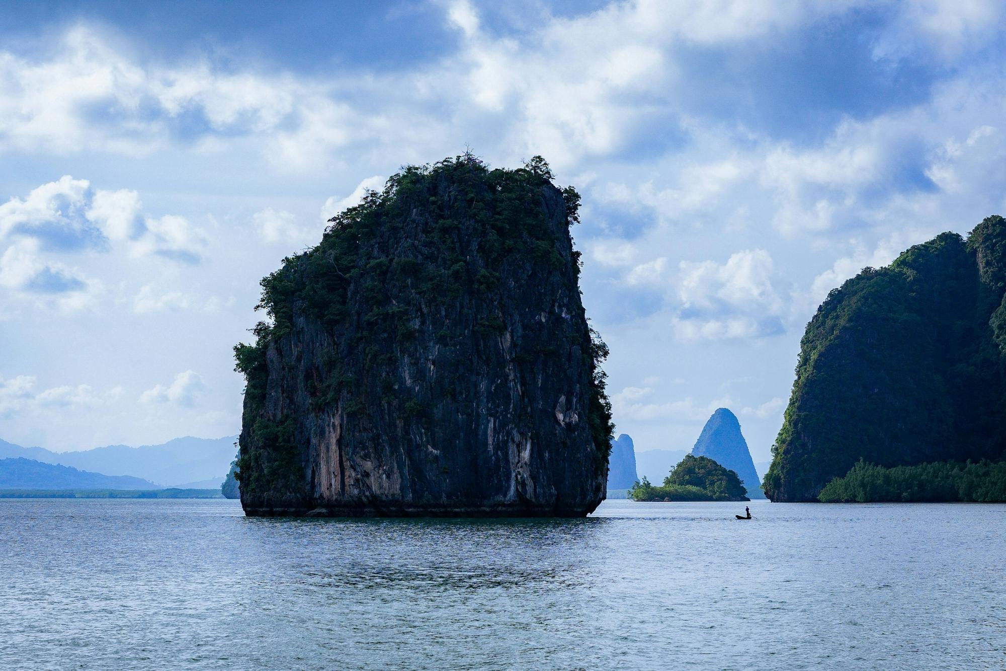 Full-day boat tour to Naka Island and James Bond Island