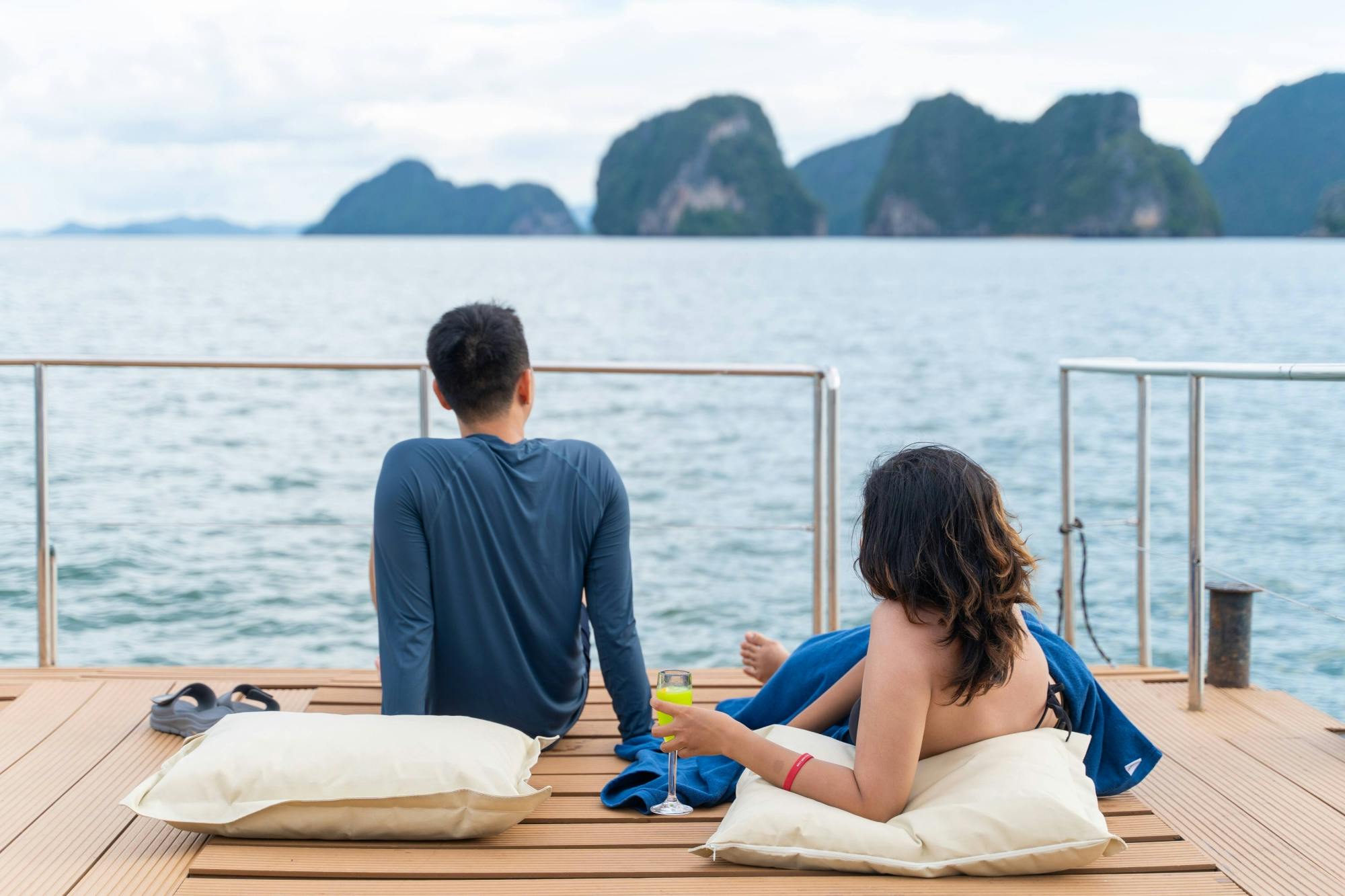 Full-day boat tour to Naka Island and James Bond Island