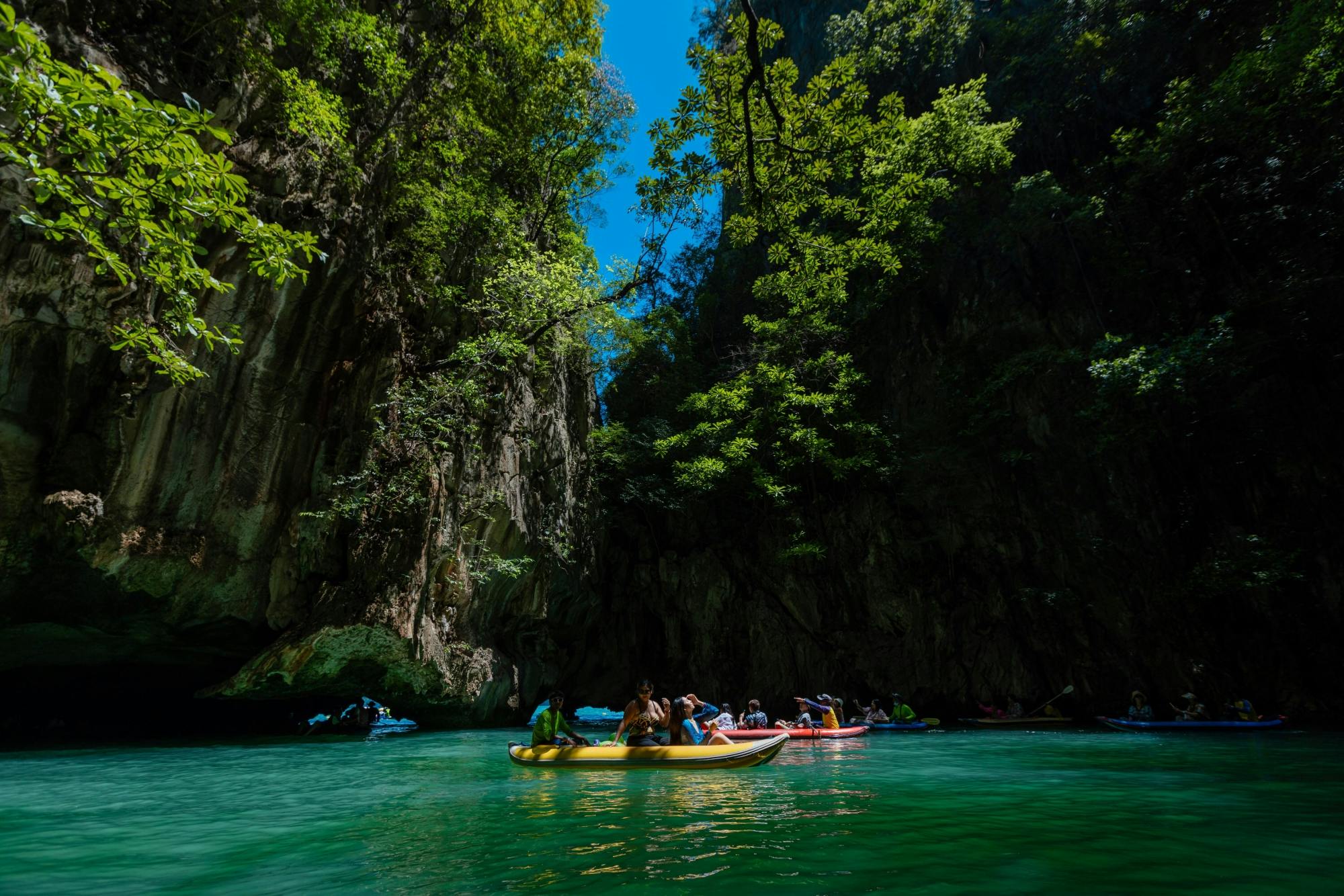Full-day boat tour to Naka Island and James Bond Island