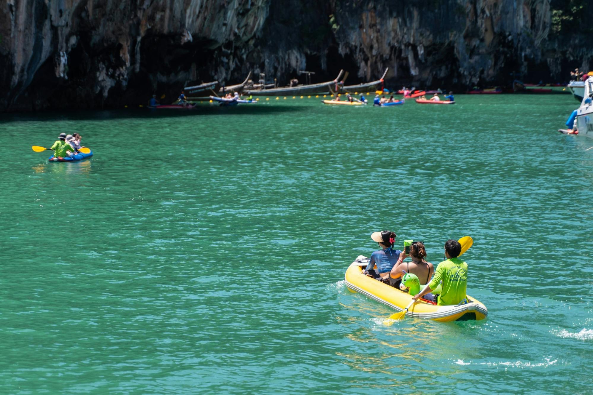 Full-day boat tour to Naka Island and James Bond Island